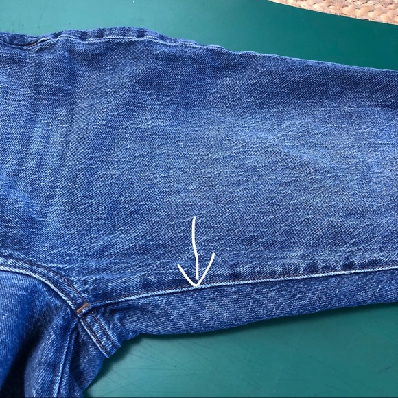 Madewell Classic Straight Jeans Coldbrook Wash 26 - Picture 10 of 10